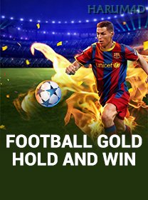 Football Gold HOLD AND WIN banner